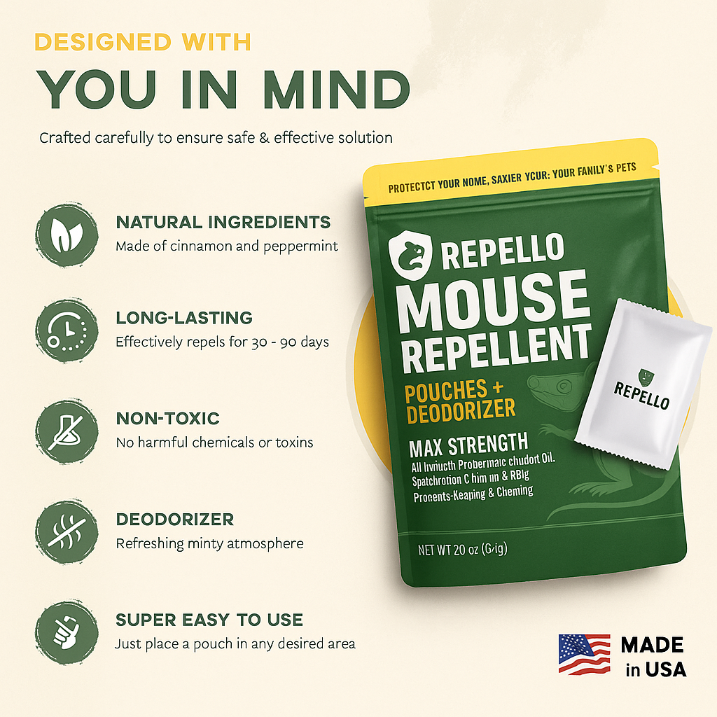 Repello Mouse Repellent Pouches™